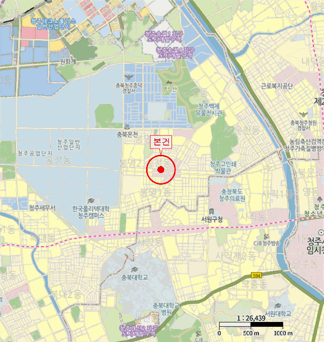 충청북도 청주시 흥덕구 봉명동 1831 에이치에스포레 17층1701호 사진 3