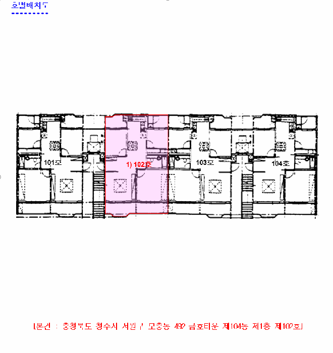 충청북도 청주시 서원구 모충동 492 금호타운 104동 1층102호 사진 2