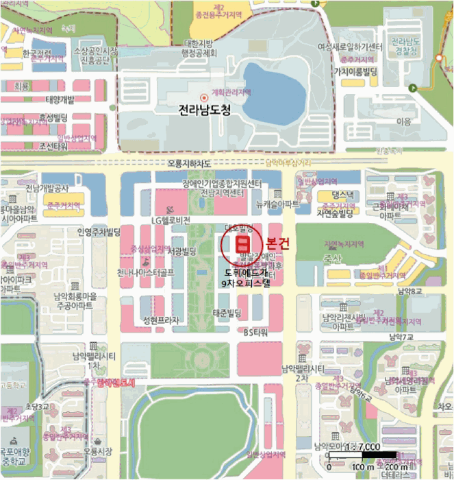 전라남도 무안군 삼향읍 남악리 2233 도휘에드가9차오피스텔 11층1120호 사진 3